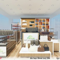 Thiết kế nội thất shop phụ kiện nam - anh Dương - Long Biên