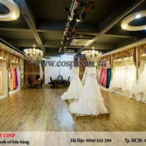Mẫu thiết kế cửa hàng áo cưới - Chị Phúc - Thái Bình