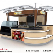 Thiết Kế Kiosk Đồ Uống - KIK002