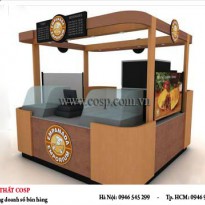 Thiết Kế Kiosk Đồ Ăn Nhanh - KIK005