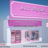 Thiết kế nội thất shop thời trang và phụ kiện nữ - chị Linh - Bắc Ninh