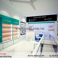 Thiết kế nội thất shop điện thoại - Anh Hiệp - Ninh Bình