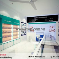 Thiết kế nội thất shop điện thoại - Anh Hiệp - Ninh Bình
