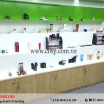 Thi Công Kệ Trưng Bày Mỹ Phẩm - CPKMP - 126 - Anh Thư - Quận 10