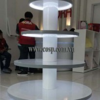Thi Công Kệ Trưng Bày Mỹ Phẩm - CPKMP- 127 - Anh Cường - Quận 7