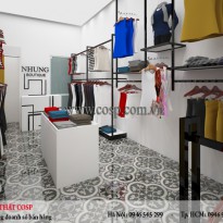 Thiết kế shop cửa hàng quần áo đẹp - Chị Nhung - Quận 1