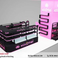 Thiết kế nội thất gian hàng mỹ phẩm - Chị Linh - Quận 1