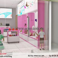 Thiết kế shop thời trang trẻ em - Chị Trang - Quận 1