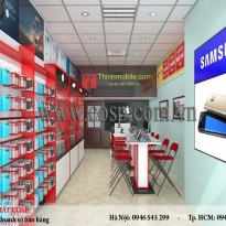 Thiết kế nội thất cửa hàng điện thoại - Anh Thịnh - Thanh Xuân