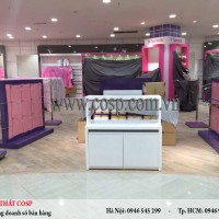 Thi công gian hàng đồ lót Sibina - TTTM Aeon Mail Bình Tân