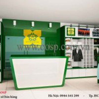 Thiết kế cửa hàng may thời trang xí nghiệp may Bình Minh