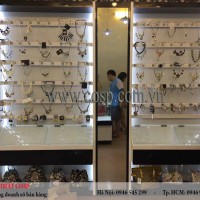 Thi công gian hàng phụ kiện nữ trang - Chị Linh - Nguyễn Trãi