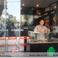 Thi công cửa hàng mua bán và sửa chữa điện thoại - Anh Trung - Hà Nội