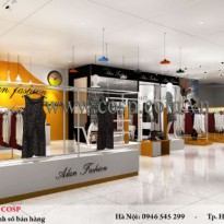 Thiết kế cửa hàng thời trang chị Hiền - Hòa Bình Green