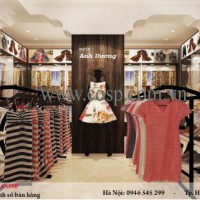 Thiết kế shop thời trang Ánh Dương - Bình Dương