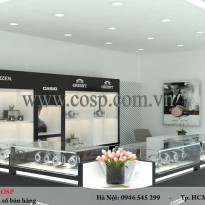 Thiết kế cửa hàng đồng hồ Anh Long - Quy Nhơn