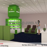 Thiết Kế Gian Hàng Trưng Bày Ghế Massage - Anh Nam - Lotte Mart Q7