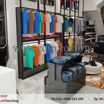 Thiết kế cửa hàng thời trang nam anh Đạt - Thanh Hóa