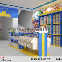 Thiết kế siêu thị mini mẹ và bé  chị Thúy  - Thanh Hóa