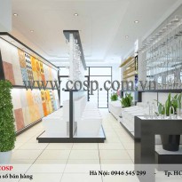 Thiết kế showroom vật liệu xây dựng - Anh Chiều - Lào Cai