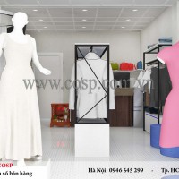 Thiết kế nội thất cửa hàng thời trang Chị Lệ - Q7 TPHCM