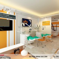 Thiết kế nội thất phòng khám nha khoa - Chị Đào - Cầu Giấy