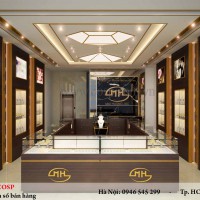 Thiết kế cửa hàng trang sức - Mai Hương - Nam Định