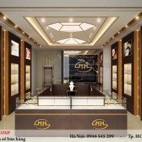 Thiết kế cửa hàng trang sức - Mai Hương - Nam Định