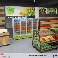 Thiết kế thi công shop thực phẩm City Mart – Cô Tâm - TP điện biên phủ