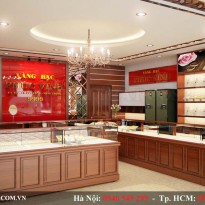 Thiết kế cửa hàng trang sức vàng bạc - Phúc Vinh - Anh Toàn - Nghệ An