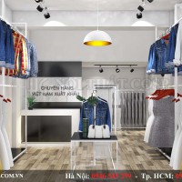 Thiết kế nội thất shop thời trang Chị Lộc  - Kim Liên