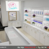Thiết kế shop mỹ phẩm LANIKAI – 360 Thái Hà