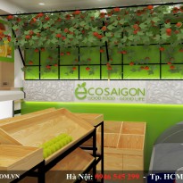 Thiết Kế Siêu Thị Rau Củ Quả - Ecosaigon Anh Hưng - Hồ Chí Minh