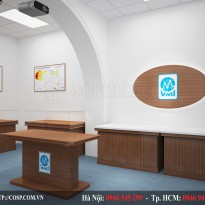 Thiết kế phòng trưng bày viện đo lường việt nam - Anh Danh - Hà Nội