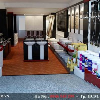 Thiết kế cửa hàng vật liệu xây dựng - Chị Nhung - Đông Anh