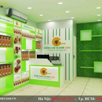 Thiết kế shop thực phẩm chức năng Nấm lim xanh 24h- A Sửu- Tp.Hcm