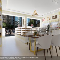 Thiết kế cửa hàng khóa - Linh Dung - Điện Biên