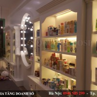 Thiết kế hệ tủ mỹ phẩm theo phong cách tân cổ điển - Anh Thắng