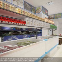 Thiết Kế Cửa Hàng Hải Sản - Chị Yến - Hà Nội