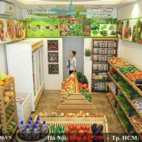Thiết Kế Cửa Hàng Thực Phẩm Sạch - Onder