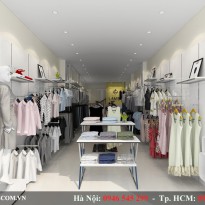 Thiết kế shop thời trang Lamer - chị Viên đầy ấn tượng