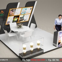 Thiết Kế Booth Trưng Bày Đèn - Linh Đàm