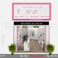 Thiết kế Shop mỹ phẩm HP - Chị Hương - Hà Đông