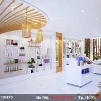 Thiết kế Shop mỹ phẩm DHC Công ty Belie Việt Nam