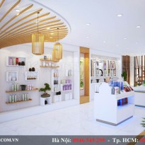 Thiết kế Shop mỹ phẩm DHC Công ty Belie Việt Nam