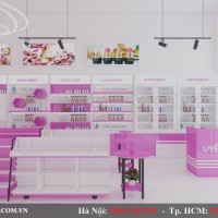 Thiết kế shop mỹ phẩm - Chị Oanh - Lâm Đồng