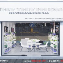 Thiết kế thi công shop mỹ phẩm trọn gói- Chị Phương - Nghệ An