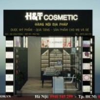 Thiết kế thi công shop mỹ phẩm H&T - Chị Tuyết - Việt Trì Phú Thọ