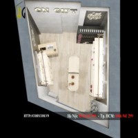 Thiết kế Shop quà tặng On Gift – diện tích 14m2