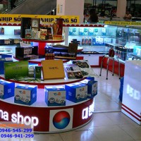 Thiết Kế Gian Hàng Thực Phẩm Chức Năng Hàn Quốc - Chị Thắm - Coopmart Bình Triệu